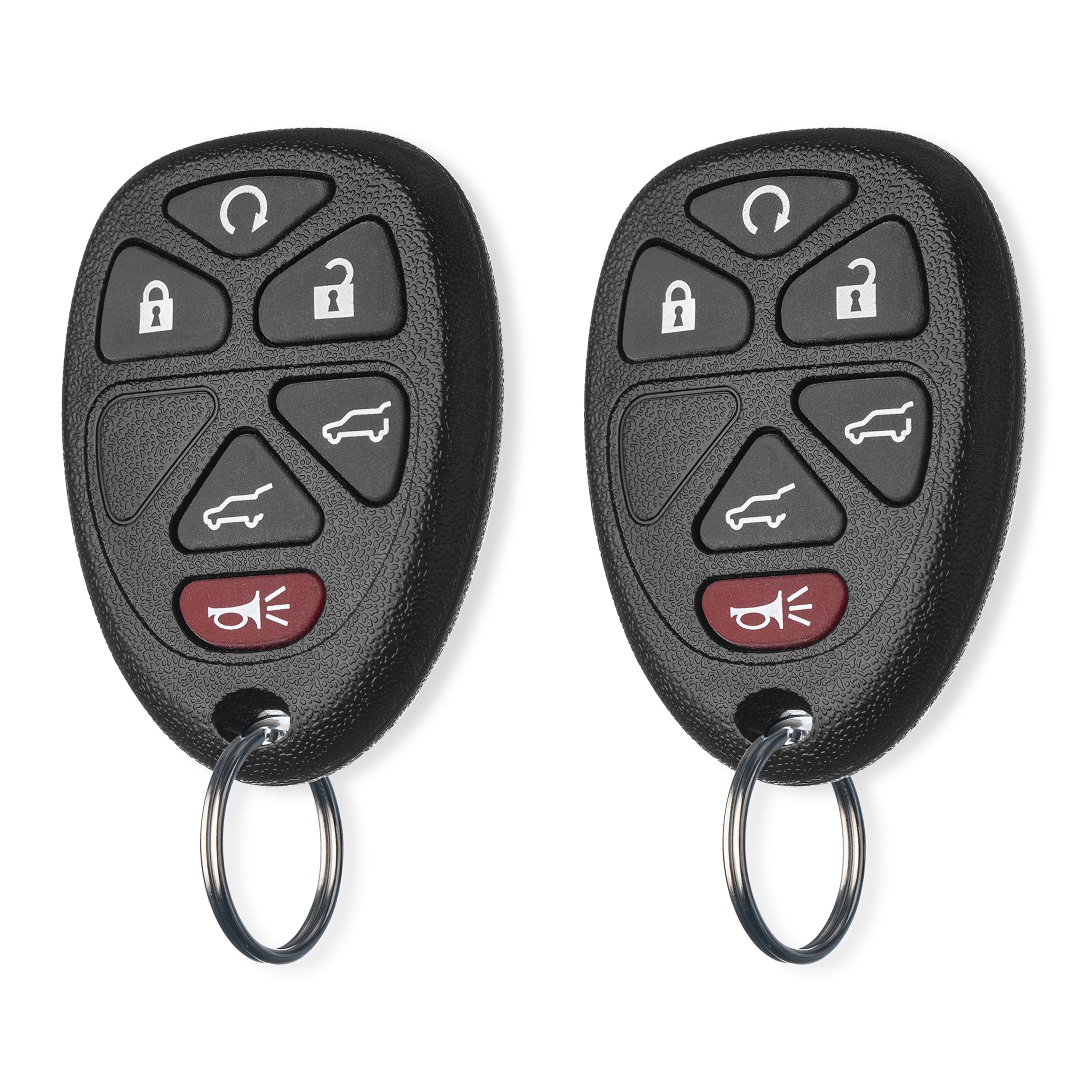 FOBTEK Key Fob Keyless Entry Remote for Cadillac Escalade Chevy Tahoe Suburban GMC Yukon Replacement for OUC60270, 15913427